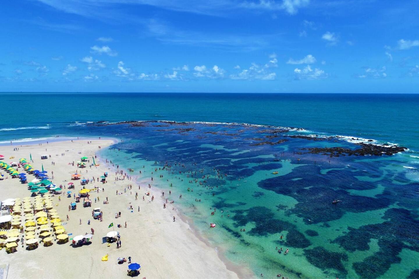 Studio Em Porto De Galinhas - Vista P Piscina Zewnętrze zdjęcie
