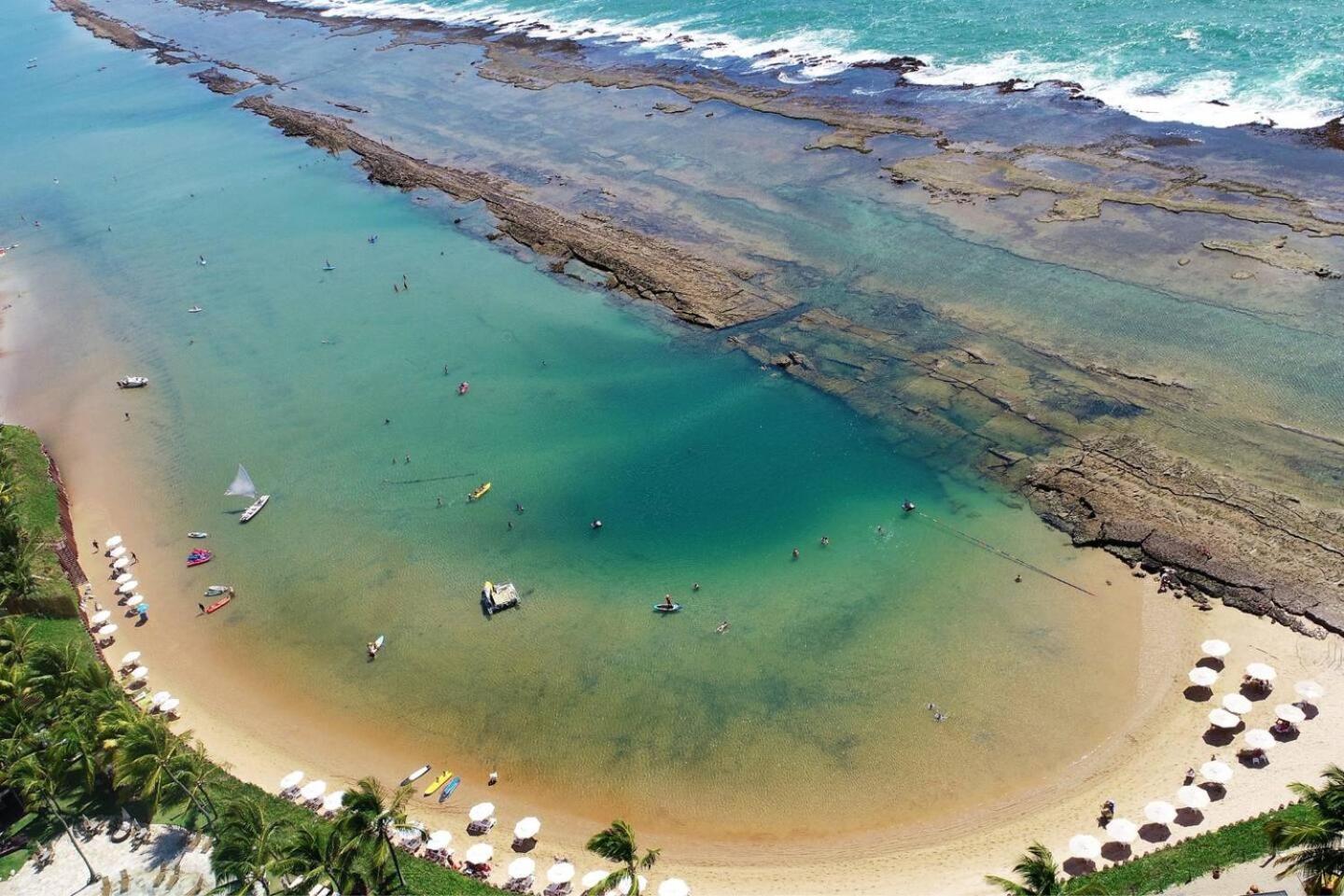 Studio Em Porto De Galinhas - Vista P Piscina Zewnętrze zdjęcie